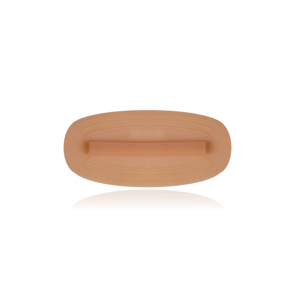 Disco de silicone para proteção na pele