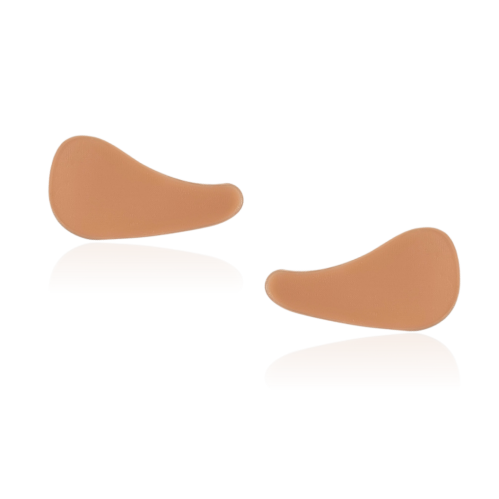 Sapatos femininos confortáveis em tonalidade nude