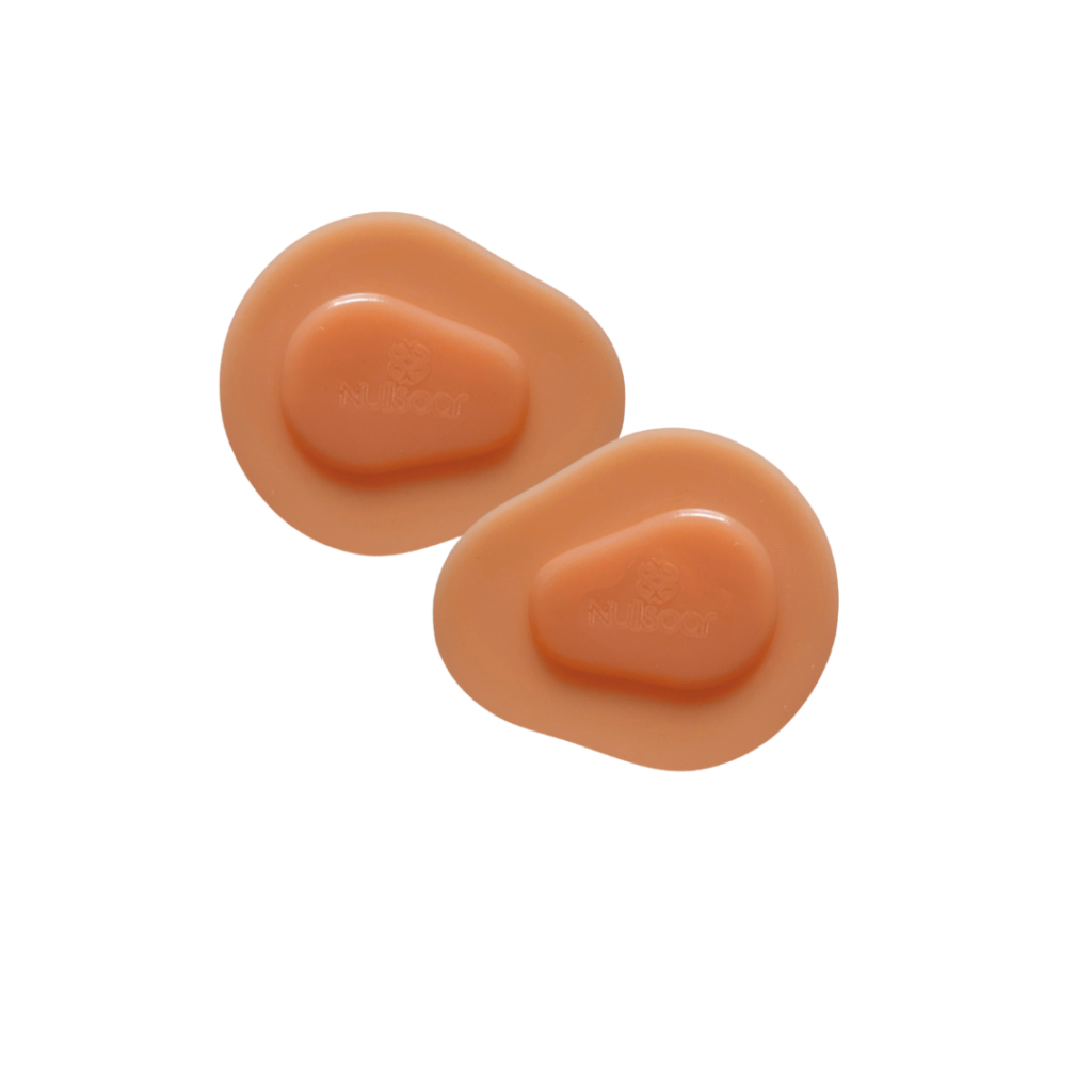 Silicone para mamilo em tom nude